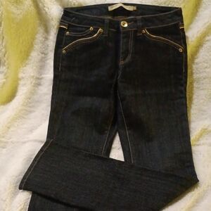 Boom Boom Jeans Women's Dark Denim Skinny Jeans..For Longer Legs..fits 30" Waist